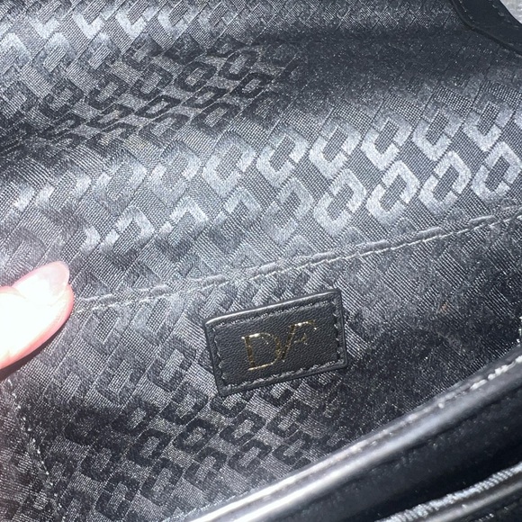 DVF butter soft black leather handbag - Picture 10 of 11